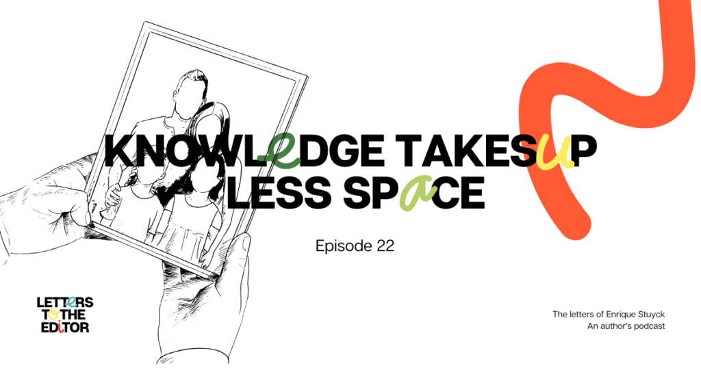 Knowledge takes up less space