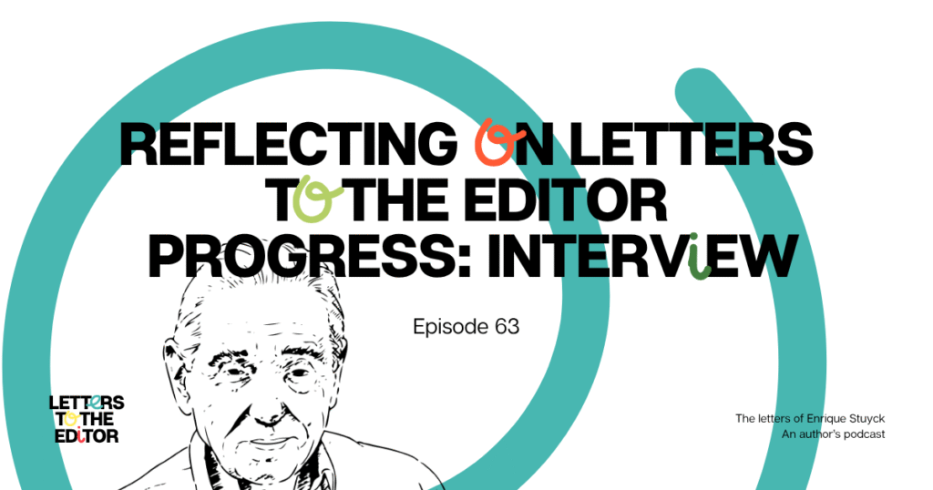Reflecting on «Letters to the editors» progress: Interview