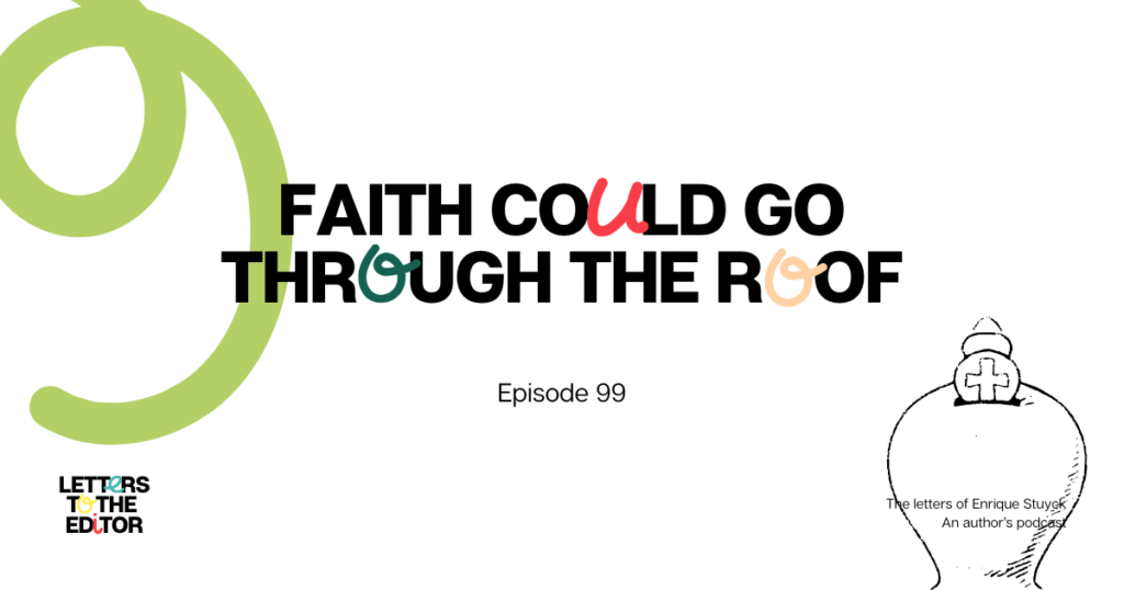 Faith could go through the roof