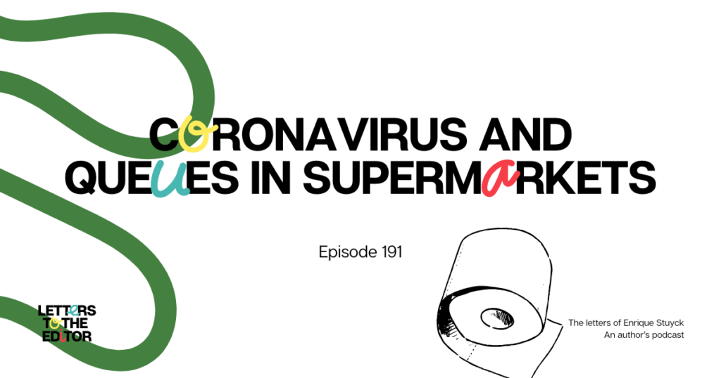 Coronavirus and Queues in Supermarkets