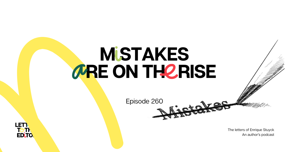 Mistakes Are on the Rise