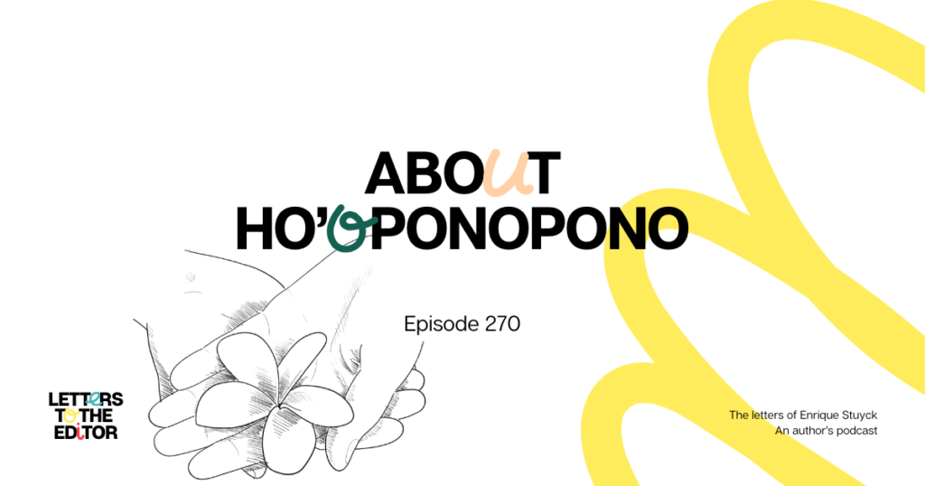 About Ho’oponopono.