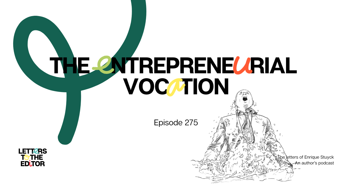 The Entrepreneurial Vocation