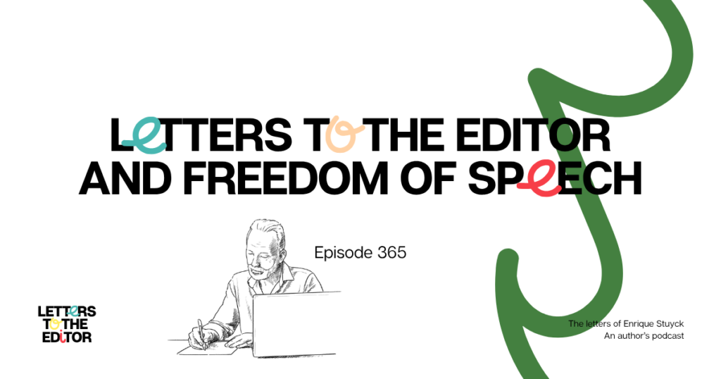 Letters to the Editor and Freedom of Speech